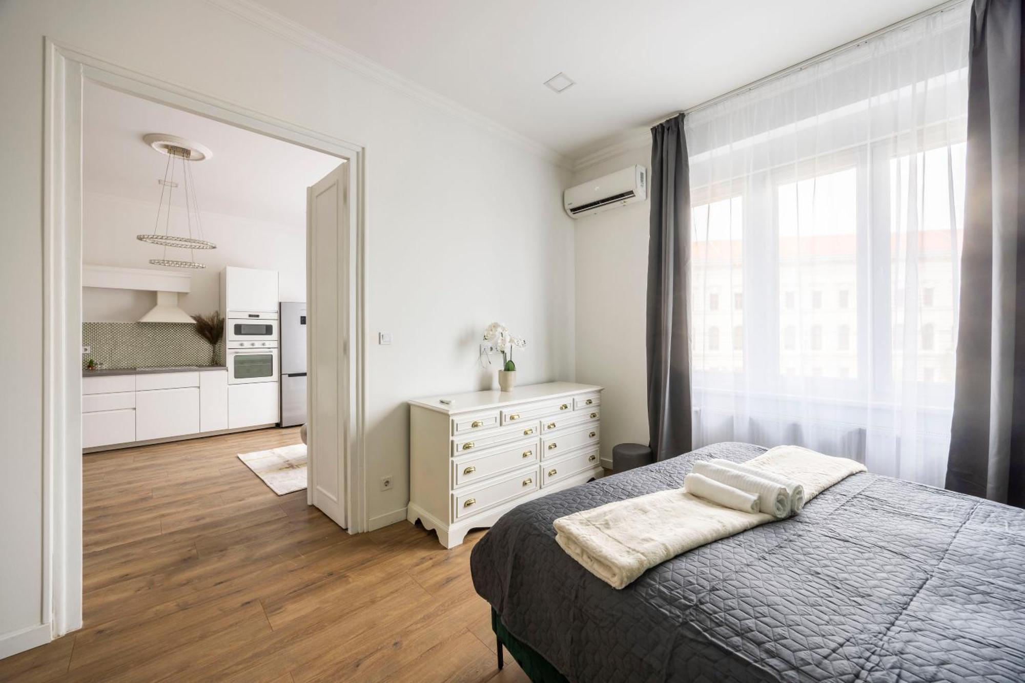 בודפשט Luxy Central Spacious & Cozy Residence With Balcony מראה חיצוני תמונה